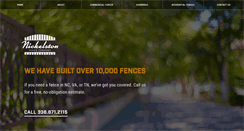 Desktop Screenshot of nickelstonfence.com